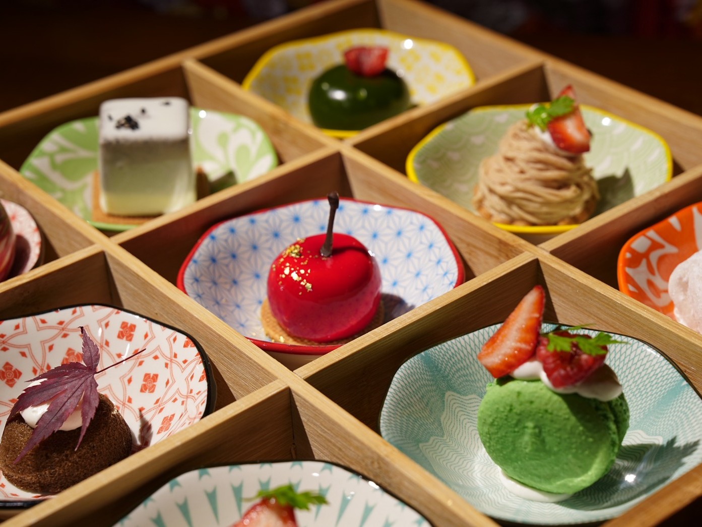点心の茶 ― 点心三品と薄茶